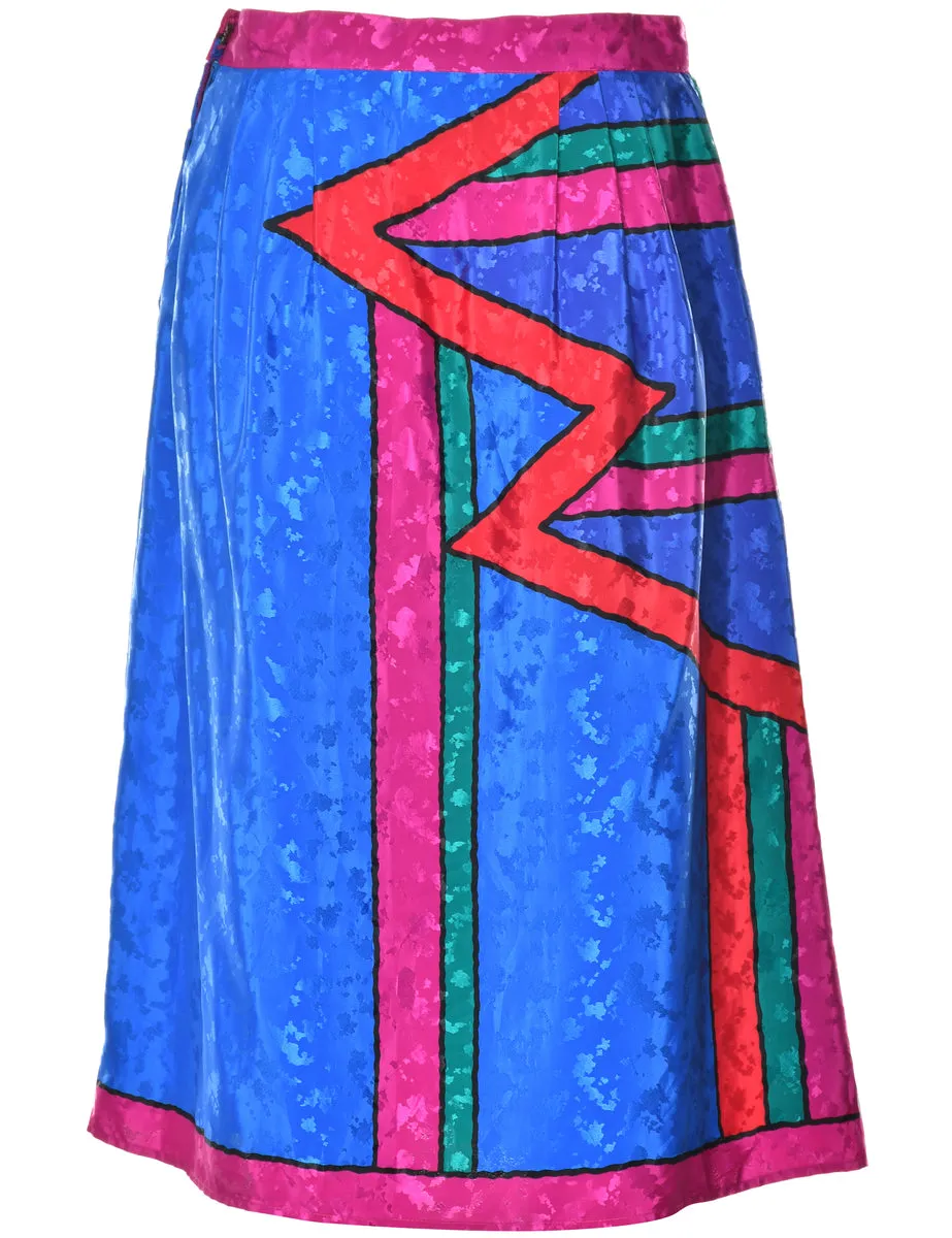 Jacquard Skirt - M
