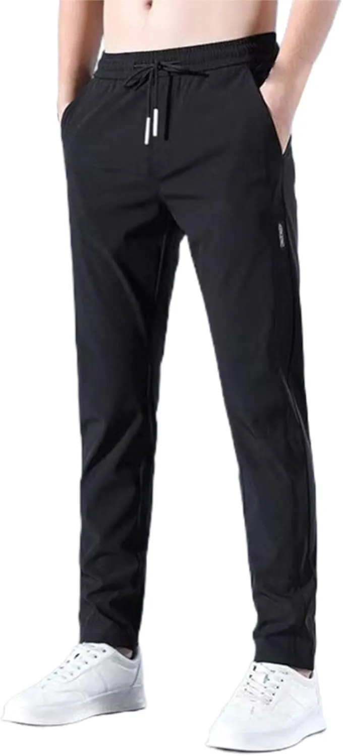 Men's Cargo Combat Work Pant Fitness Joggers uflage Jog Sweatpants Loose Cuffed Flat Front Pull On Pants