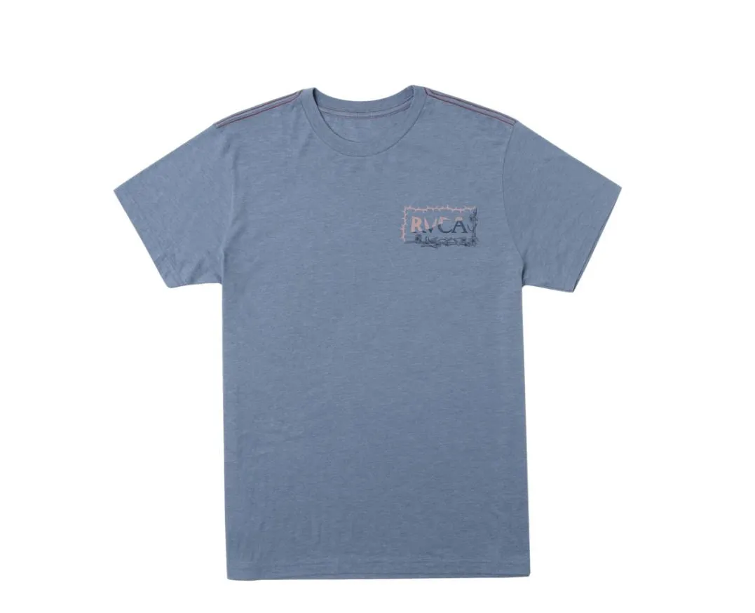 RVCA Mens Sharp Split Short Sleeve T-Shirt