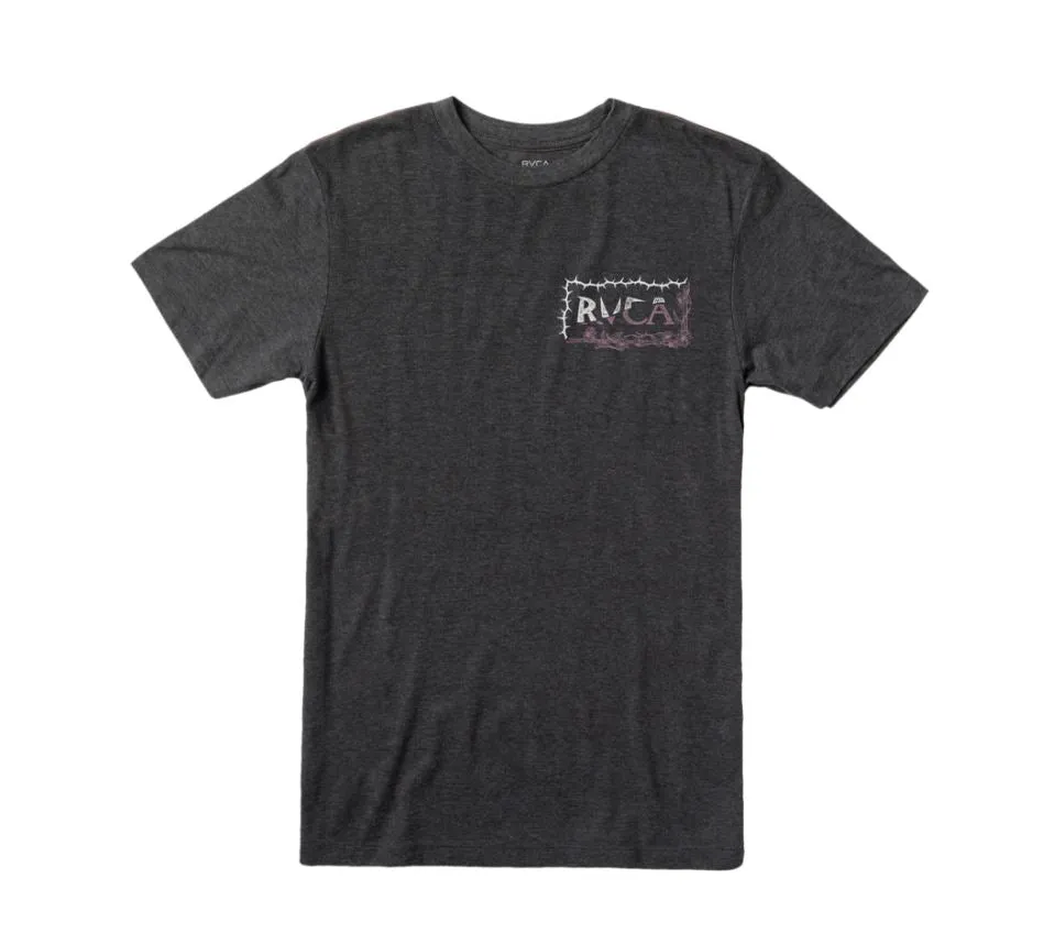RVCA Mens Sharp Split Short Sleeve T-Shirt