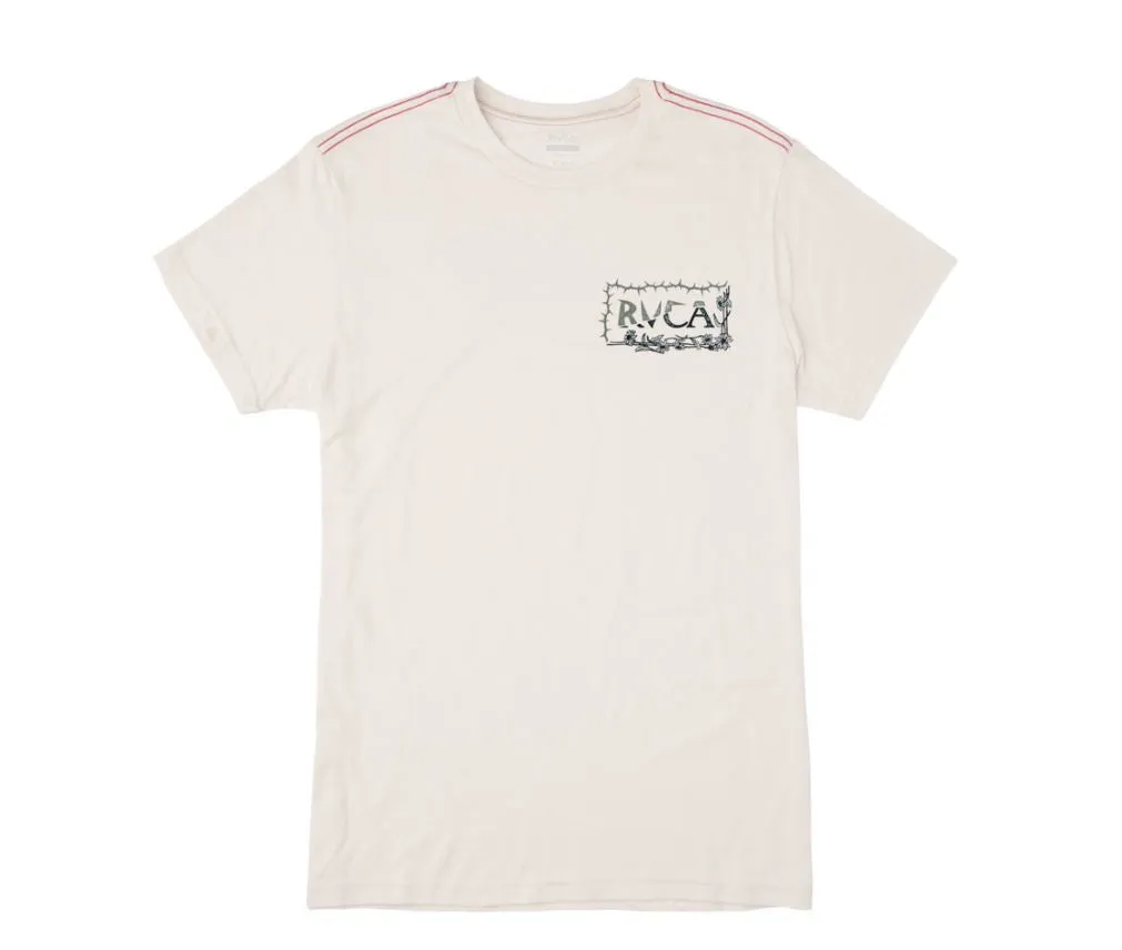 RVCA Mens Sharp Split Short Sleeve T-Shirt