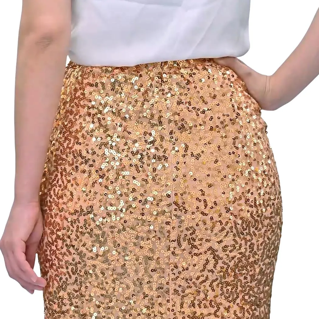 Sequin Skirt for Women, Sparkly Skirt for Women, Glitter Skirt for Holiday Christmas Party New Years Eve