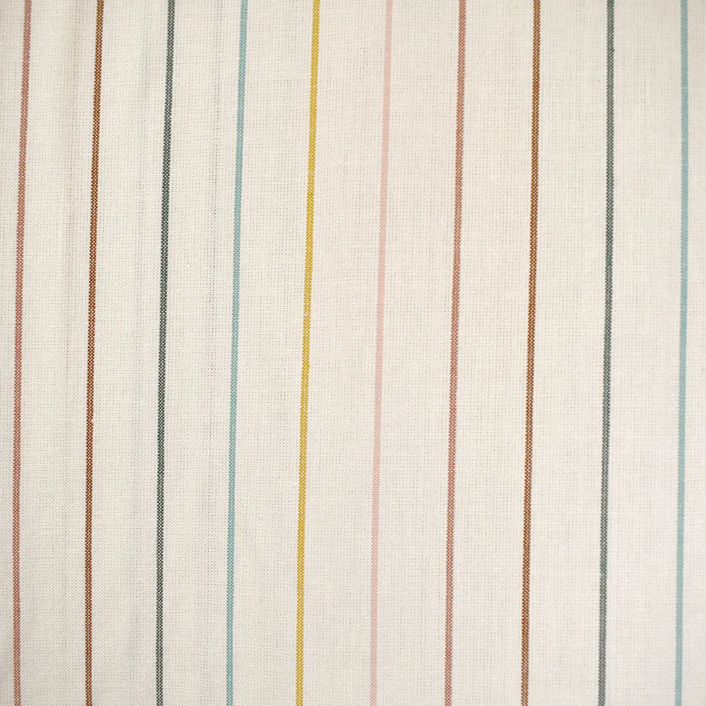 Skinny Stripe Yarn Dyed Cotton Fresh Air Cream/Multi