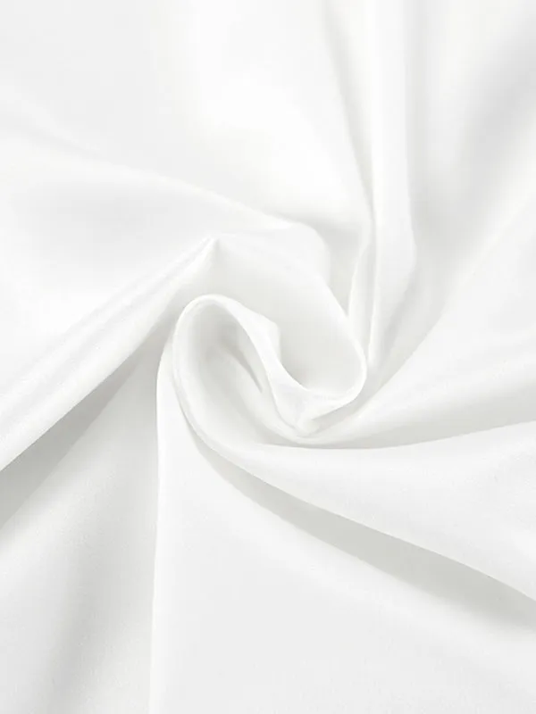 Solid Color Split-Back A-Line Skirts Bottoms