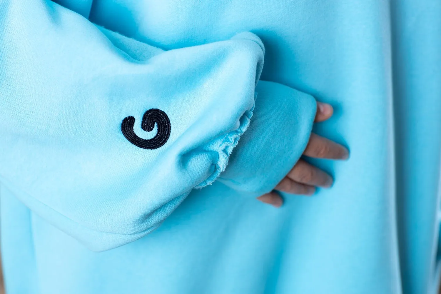 TheG Fresh Oversize Hoody Woman // aqua
