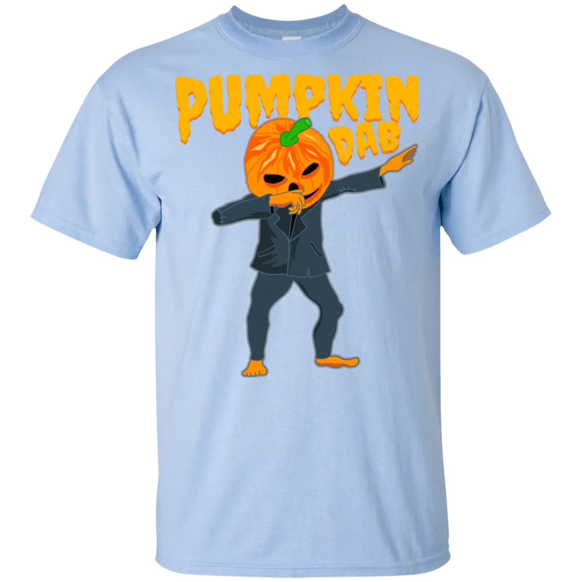 Trendy Pumpkinhead Dab T-Shirt Halloween Tees (Boys)