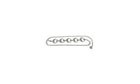 Versatile Metallic Finish Waist Chain